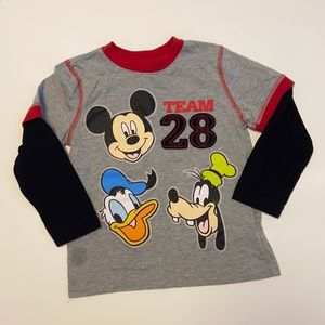 Disney Mickey Mouse Shirt - 4T Mickey Tee